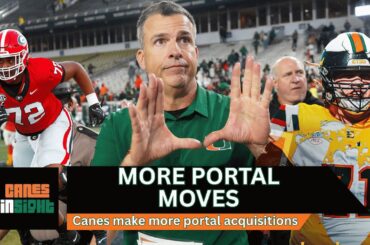 Miami makes more transfer portal moves | MASSIVE OL pickup!
