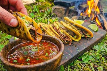 The ULTIMATE Birria Tacos (Cooked on the frosty day!)