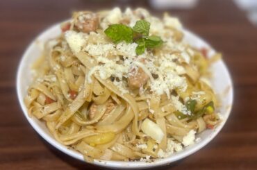 Loaded Chicken Sausage Pasta 🍝 | Easy Recipe