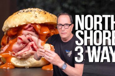 THE LEGENDARY NORTH SHORE 3-WAY ROAST BEEF SANDWICH