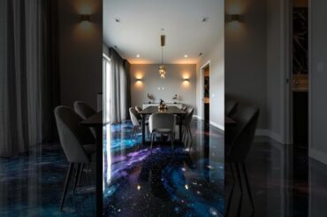 A Real Galaxy… On a Dining Floor 🤯 | I Turned My Floor Into a Galaxy 🌌