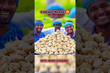 Chicken Momos 🤤#cooking #recipe #food #eating #chicken