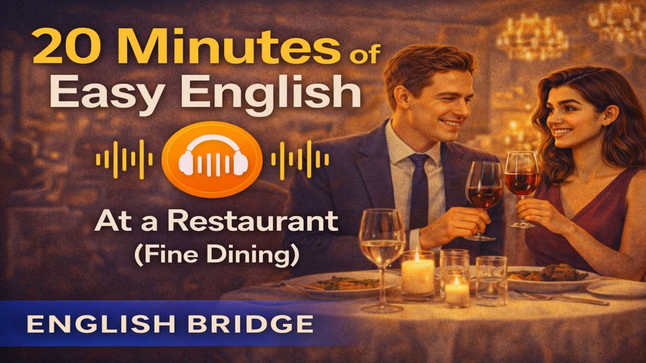 20 Minutes Listening Practice – At a Restaurant Fine Dining 20 Minutes Listening Practice – At a Restaurant Fine Dining