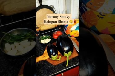10 Min Baingan Bharta 😋, Must Try #shorts #cooking #food #ytshorts #trending #reels #recipe #youtube