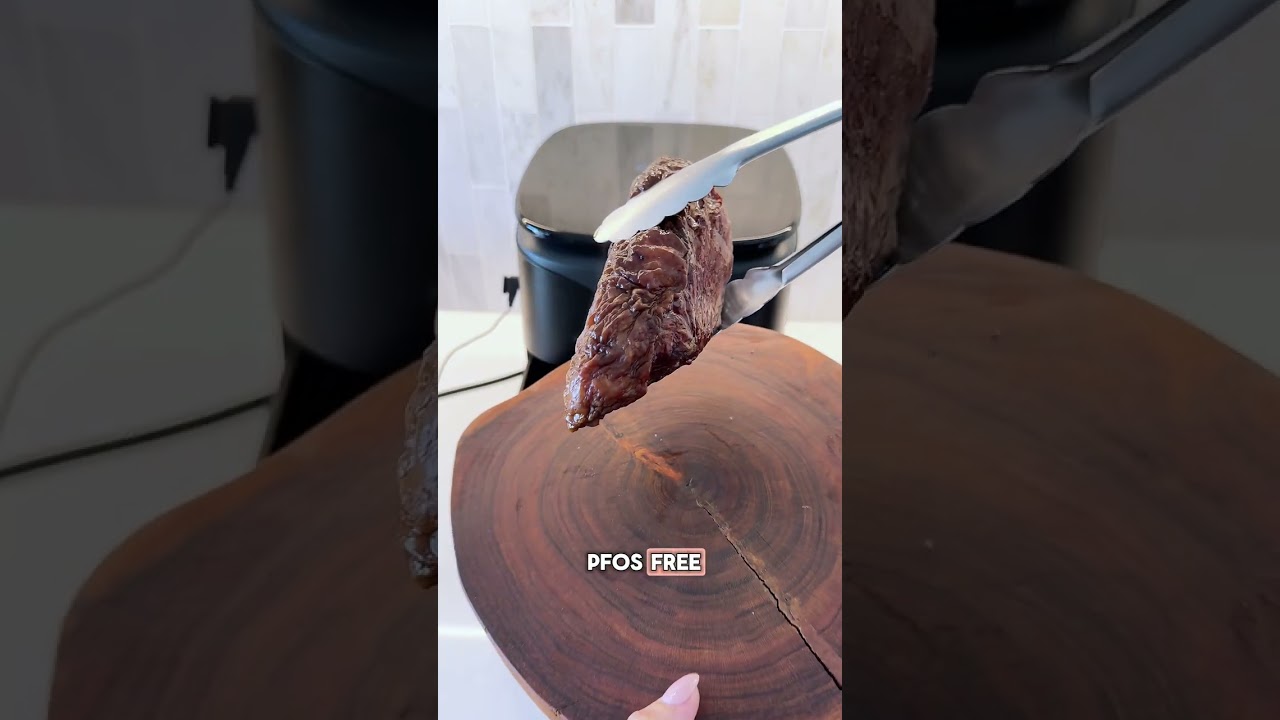 COOK THE PERFECT STEAK! Toxic free air fryer! #carnivore #food #cooking COOK THE PERFECT STEAK! Toxic free air fryer! #carnivore #food #cooking