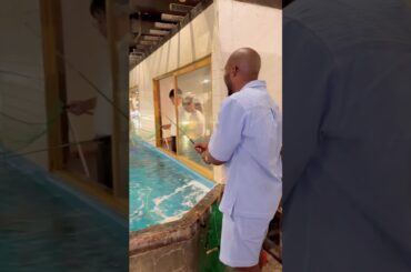 Fishing Restaurant ! #shorts