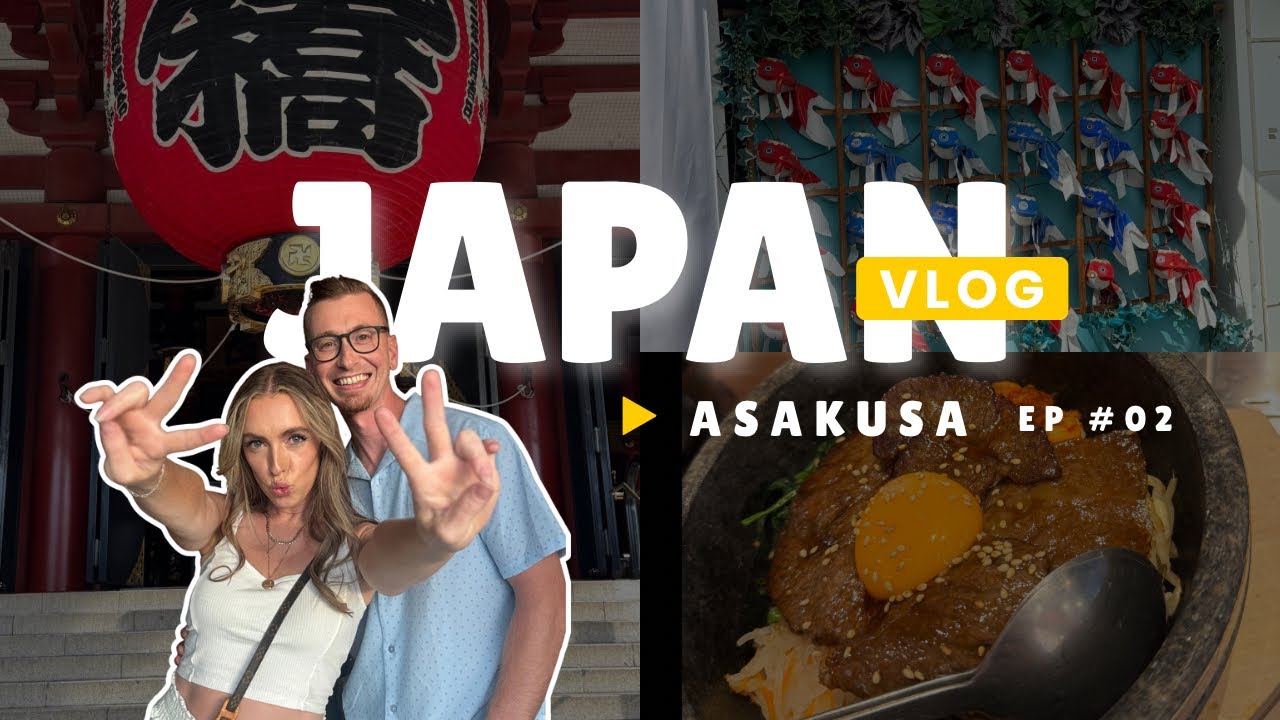 Our First Full Day in Tokyo | Trains, Sensō-ji & Fine Dining Our First Full Day in Tokyo | Trains, Sensō-ji & Fine Dining