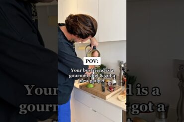 michelin star food at home 🥹♥️ #chef #boyfriend #gourmet #love #carogiorgio #food