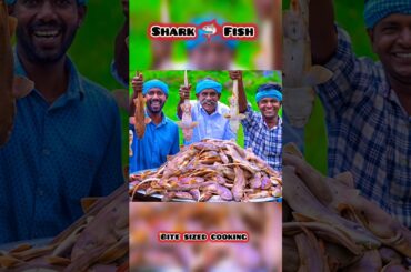 Shark 🦈 Fish Curry 😱#cooking #food #eating #recipe #fish