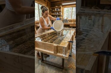 Live Edge Log Dining Table Build