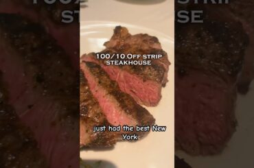 The BEST NY Strip in my Life | Harlo | Las Vegas
