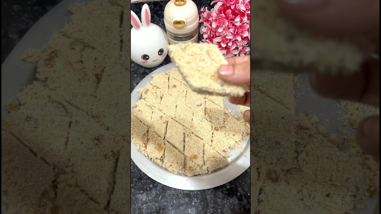 Soft Suji Barfi in 10 Minutes 😍#shorts #recipe #food #cooking Soft Suji Barfi in 10 Minutes 😍#shorts #recipe #food #cooking