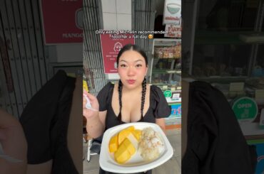 Only eating Michelin recommended food for a full day in Bangkok! 🥭🦀🔥