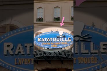 eating at the ratatouille restaurant (from the movie)