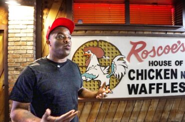 I Tried One of LA’s Most Famous Restaurants | Roscoe's Chicken & Waffles