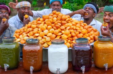 PANI PURI | 5 Flavours Pani | Dahi Mango Beetroot Teekha Meetha Golgappa Recipe | Indian Street Food