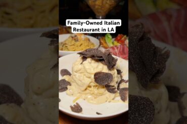 Italian restaurant with some of the BEST Italian food in LA 🍝 #losangeles #foodie #italian