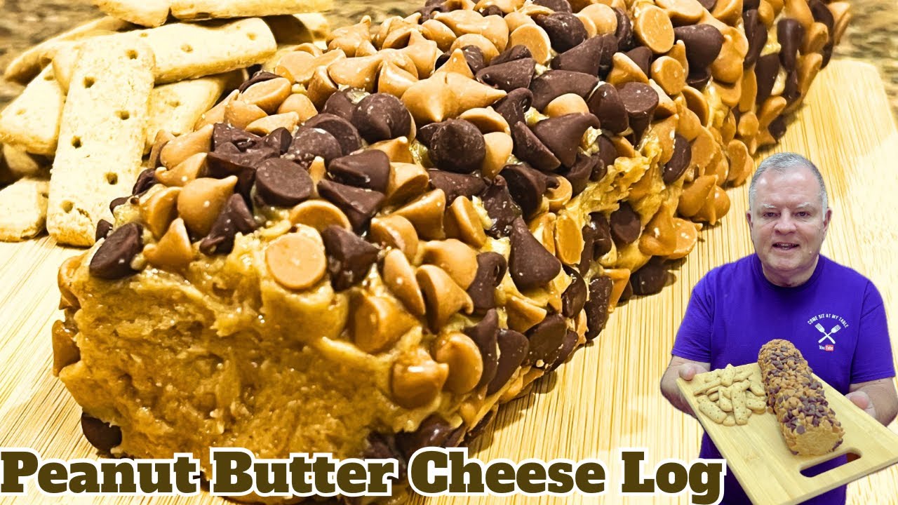 Peanut Butter Cheese Log – A Quick & Easy Recipe for a Fun Dessert or Game Night Treat! Peanut Butter Cheese Log - A Quick & Easy Recipe for a Fun Dessert or Game Night Treat!