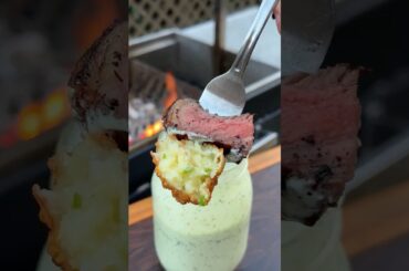 Steak and Croquettes