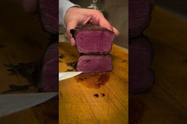 #Tenderloin #MediumRare #PerfectSteak  #FineDining #BeefLovers #GrilledSteak#PremiumMeat #Foodie