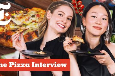 Bridgerton’s Hannah Dodd and Yerin Ha: The Pizza Interview | NYT Cooking