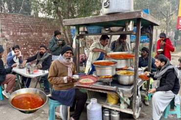 INSIDE SARGODHA’S REAL DESI BREAKFAST CULTURE 😍 | AUTHENTIC ROADSIDE NASHTA – STREET FOOD PAKISTAN