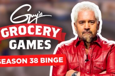 BINGE Season 38 of Guy's Grocery Game 🛒 🔥 | Food Network