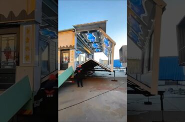 Multi-purpose small truck folding restaurant party trailer#Party activities#Dining room#campervan