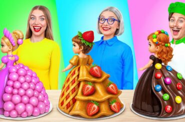 Me vs Grandma Cooking Challenge | Crazy Hacks and Recipes by Super Hyper DO