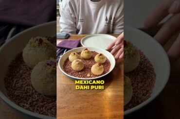Mexican Dahi Corn Golgappe + Thepla Chole Taco 🌮 😍 || Unique Fusion Food Finds 😍😍 🇲🇽