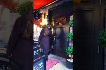 French SNAILS at Bergen Spiser! Had to try them 🐌 Le Mathis 3-course dinner. #dining #food #french