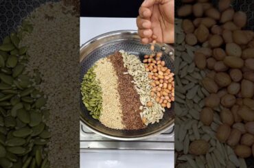 Budget Friendly Protein Rich Mixed Seeds Laddu 😍 || #shorts #food #asmr #cooking #laddu