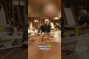 From Wood Scraps to MASTERPIECE  Watch This Mosaic Table Come Alive!