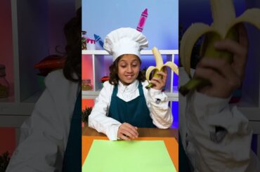 Banana in Prison?😄🍌 Let's Cook a Banana Giraffe with the Kids🦒
