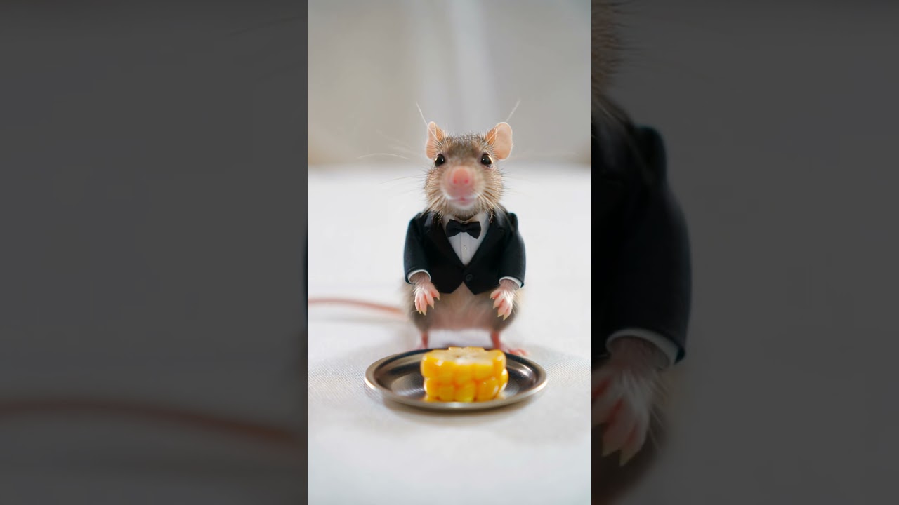 The “Fine Dining” Mouse 🐭🍽️ The "Fine Dining" Mouse 🐭🍽️