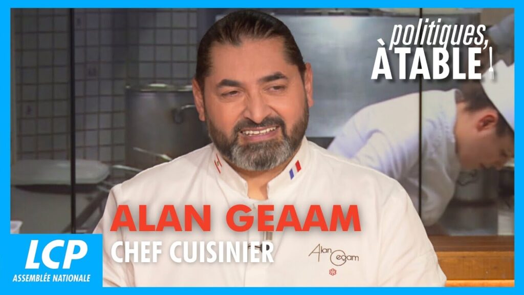 Alan Geaam, chef cuisinier | Politiques, à table !