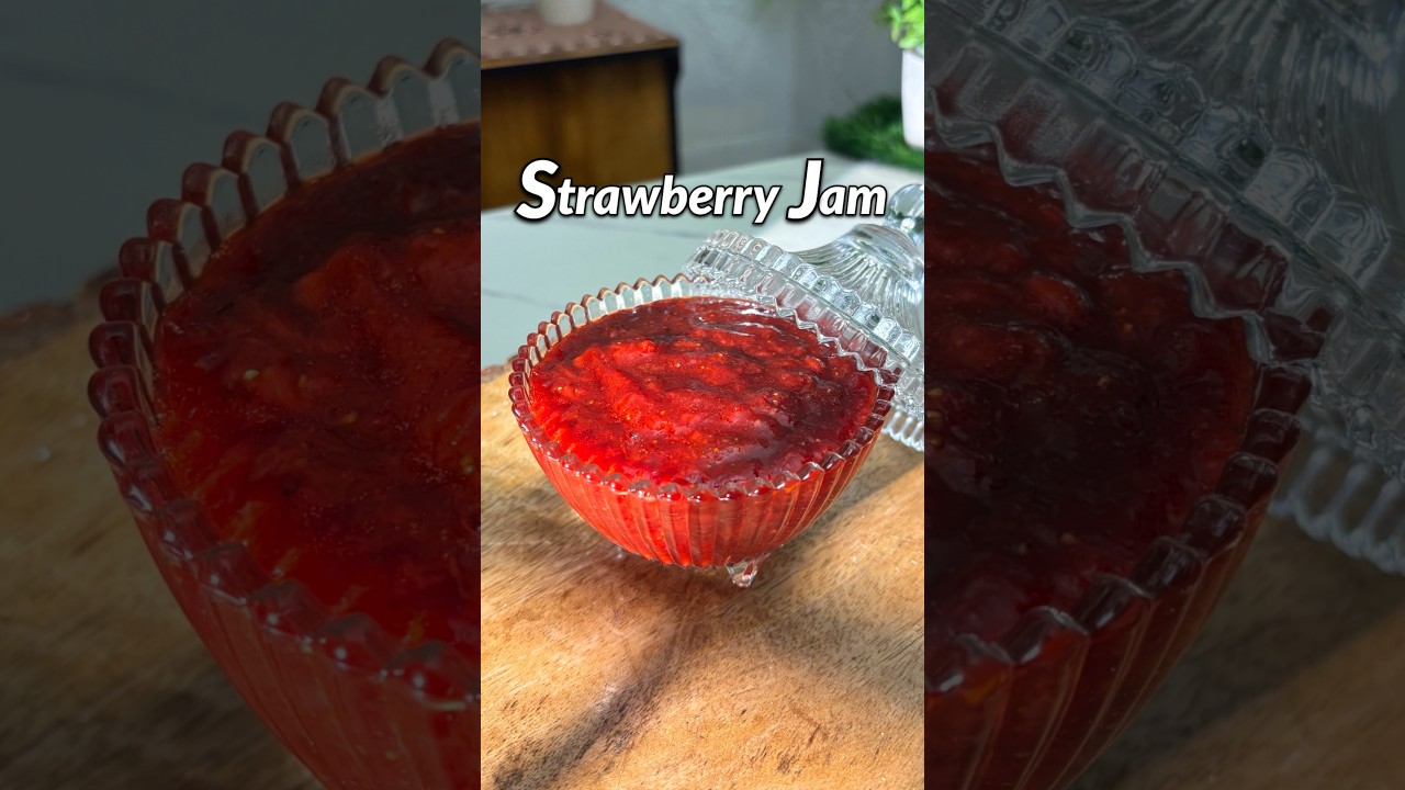 Strawberry Jam Recipe #strawberry #recipe #shorts Strawberry Jam Recipe #strawberry #recipe #shorts