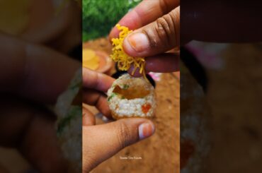 Miniature "SAI" Name Pani Puri #cooking #miniaturecooking #food #tinyfood #telugutinyfoods#miniature