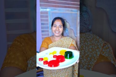 🪼🍬Homemade Jelly | #food #mycooking #cooking #cookwithmeena #recipe #jelly #fish #foodie