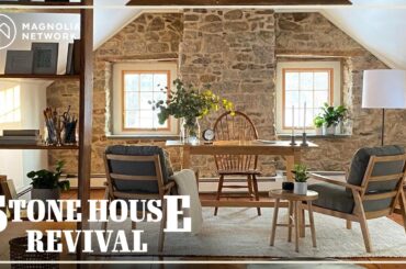 18th Century Farmhouse Attic and Dining Room Renovation by Jeff Devlin's Team | Magnolia Network