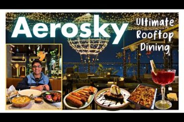 Ultimate Rooftop Dining Experience কলকাতা ফেমাস Aerosky Bar & Kitchen | Good Food+Premium Ambiance