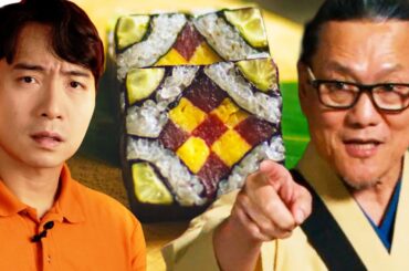 Uncle Roger Review Iron Chef Morimoto Make Sushi