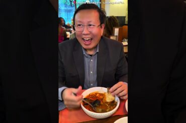 Taking my dad to his first Italian restaurant 🥹 #rainaiscrazy