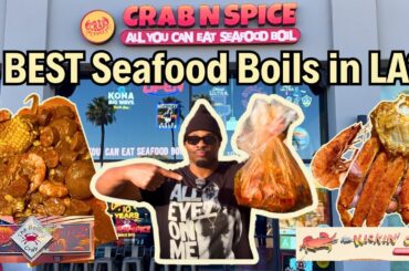 These 3 restaurants have the BEST Seafood Boil in Los Angeles?!