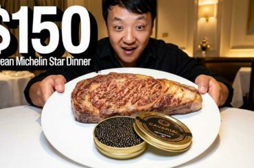$150 Korean MICHELIN STAR Dinner in New York City | 7 Course TASTING MENU Feast