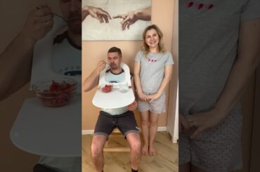 The smart dining table 😅🚽 #funny #couple