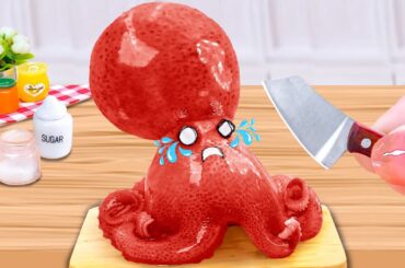 Hot Seafood 🐙 Octopus Tossed in Hot Pan Chili Sauce 🌶️🔥 Explosion of Taste🔥Little Chef’s Table