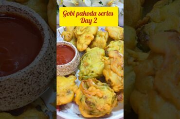 Extra crispy & tasty gobi ke pakode🥰😋#trending#ytshorts#cooking#recipe#shortsfeeds#food#pakoda
