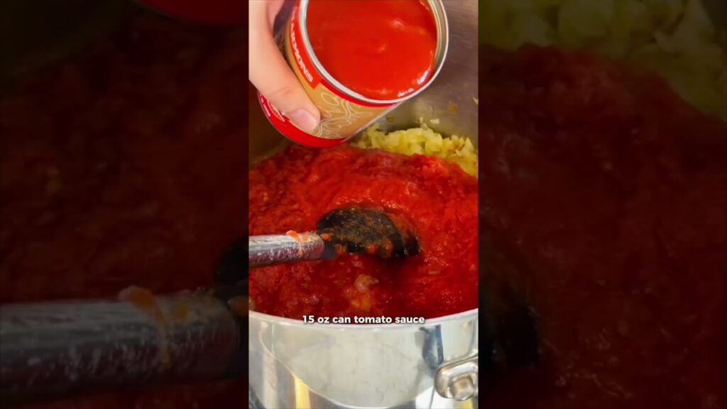 Homemade Spaghetti Sauce #thestayathomechef #recipe #spaghetti #dinner