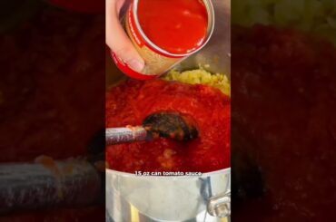 Homemade Spaghetti Sauce #thestayathomechef #recipe #spaghetti #dinner
